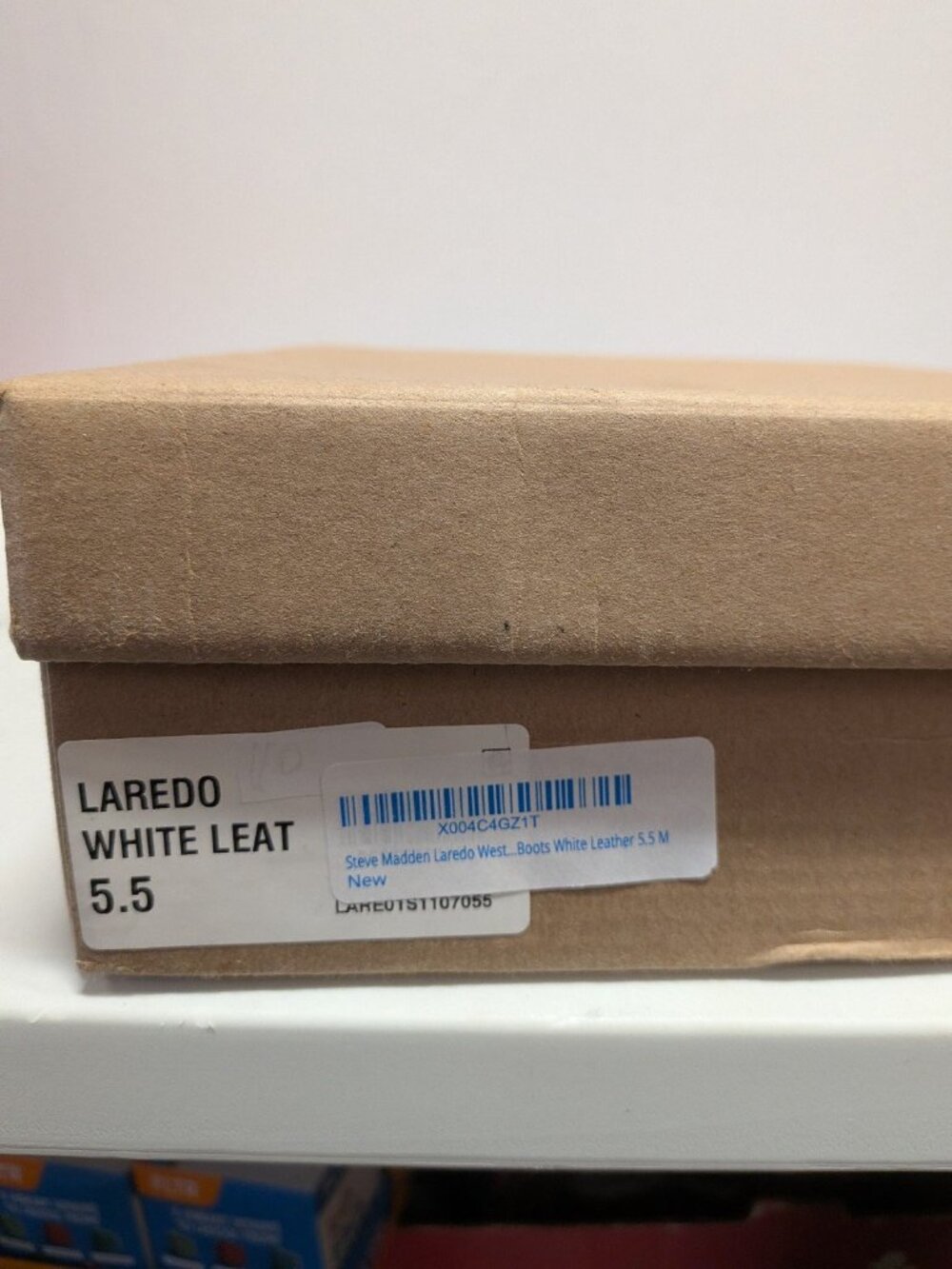 steve madden Laredo White Leat 5.5 - Picture 6 of 6